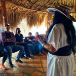 Arun Aty, 'Madre de los Pensamientos Positivos',  sembrando anhelos y sueños en los jóvenes. Aurora Izquierdo, Fundadora ANEI, riega una semilla de armonía para crecer de la mano de las nuevas generaciones.